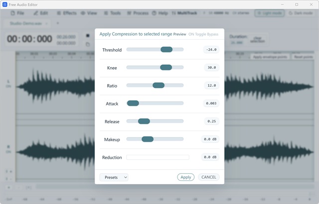 Dynamic Range Compressor