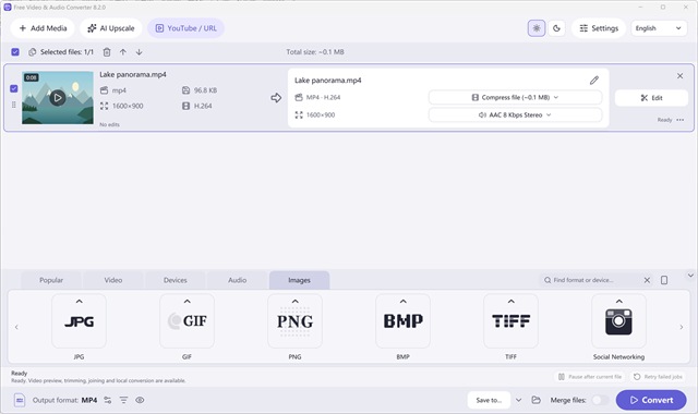 Image & GIF Output Presets