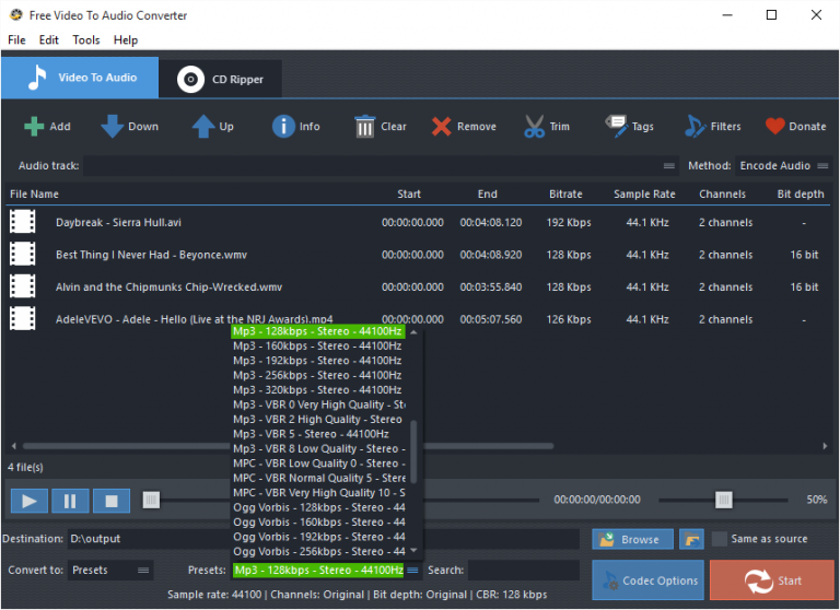 How To Clip Audio Free Video To Audio Converter For Windows