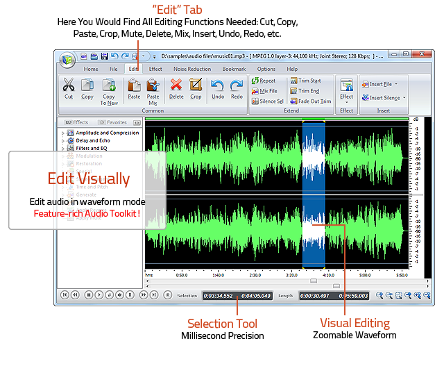 music audio editor online