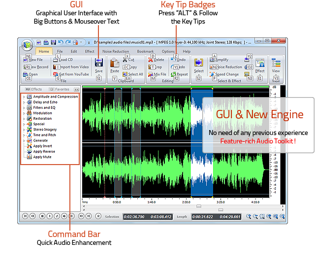 Free Audio Editor Easy To Use Free Audio Editor Software And Music Recorder Software