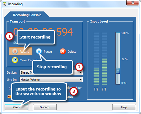 Cache Your Recording