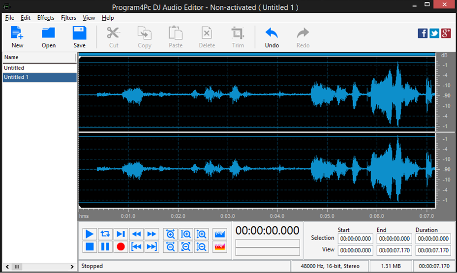 DJ Audio Editor