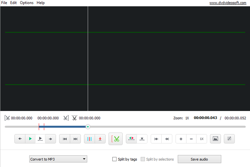 dvdvideosoft free audio editor