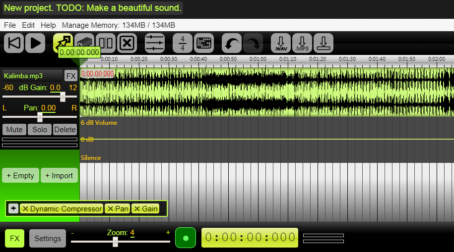 easy audio editor