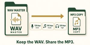 How to Convert WAV to MP3 on Windows 11